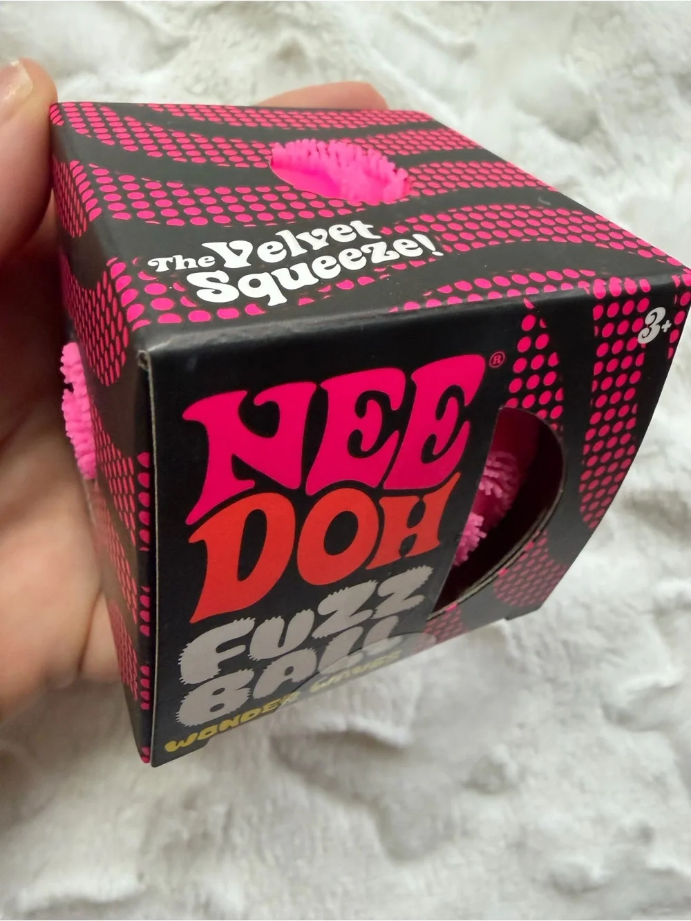 💗🌊 **NIB – NEEDOH FUZZ BALL WONDER WAVES PINK!** 🌊💗